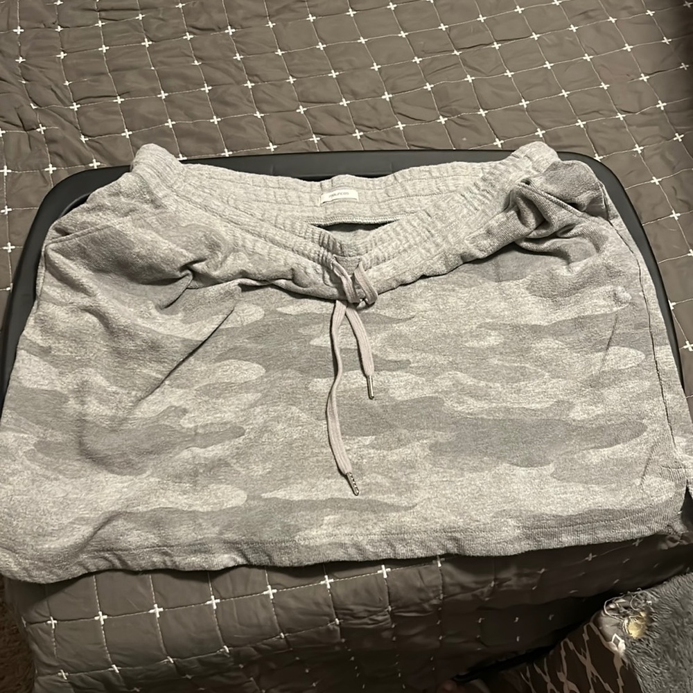 Maurice’s gray camo skirt